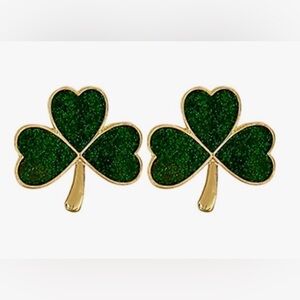 Shamrock Stud Earrings Clover